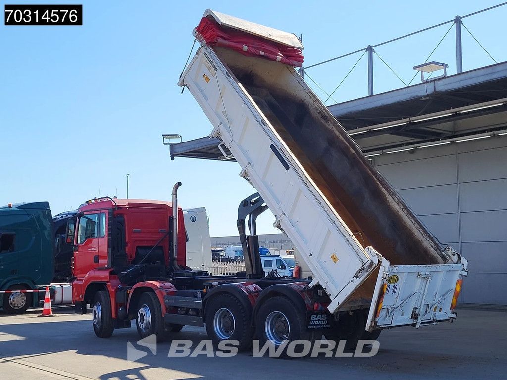 MAN TGS 35.440 8X4 Meiller Tipper Euro 5 Full Steel Big-Axle Manual