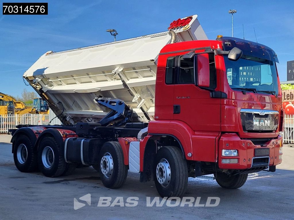 MAN TGS 35.440 8X4 Meiller Tipper Euro 5 Full Steel Big-Axle Manual