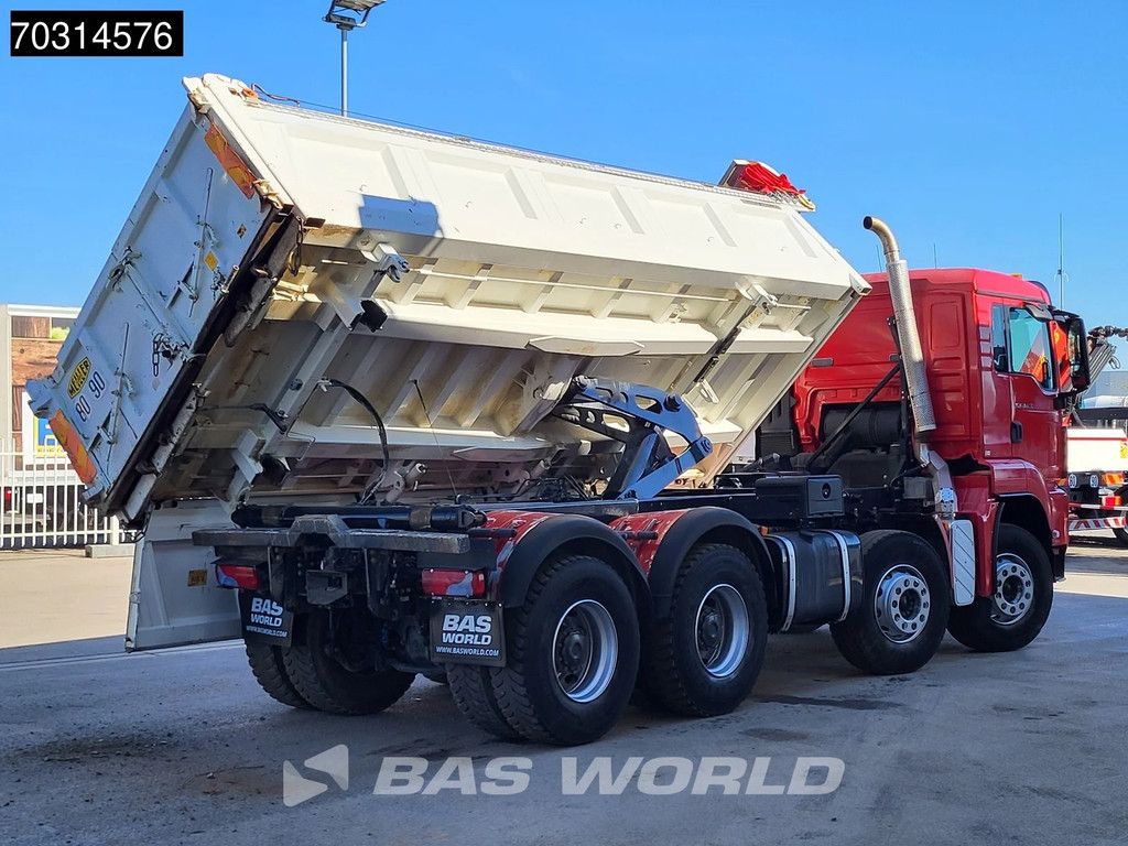MAN TGS 35.440 8X4 Meiller Tipper Euro 5 Full Steel Big-Axle Manual