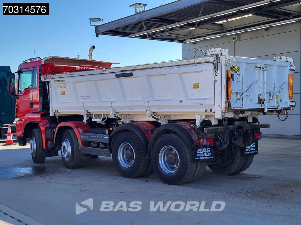 MAN TGS 35.440 8X4 Meiller Tipper Euro 5 Full Steel Big-Axle Manual