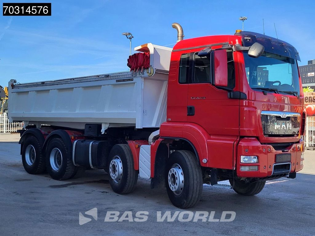 MAN TGS 35.440 8X4 Meiller Tipper Euro 5 Full Steel Big-Axle Manual