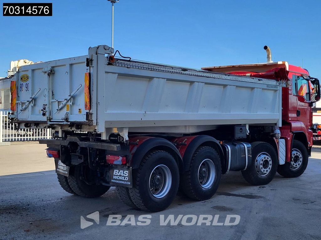 MAN TGS 35.440 8X4 Meiller Tipper Euro 5 Full Steel Big-Axle Manual