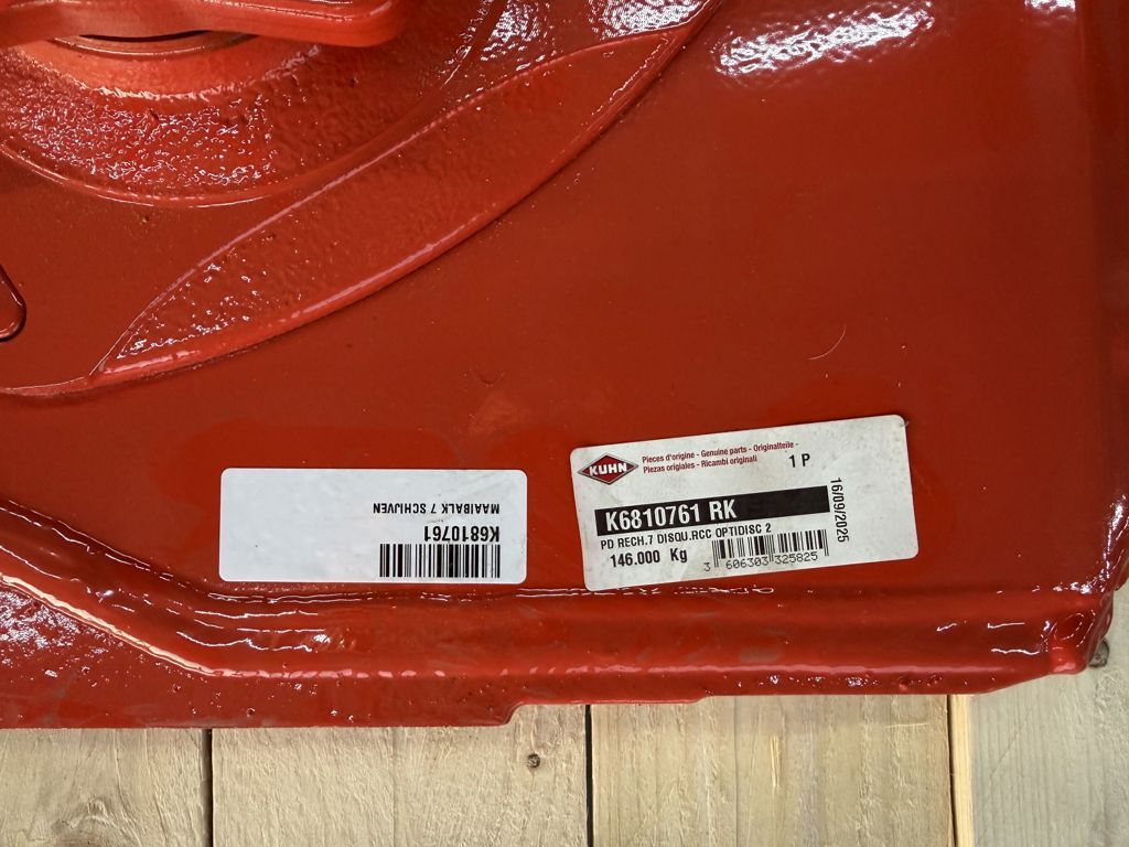 Kuhn Maaibalk K6810761 (1000 serie machines)