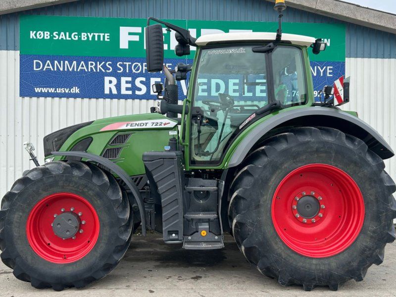 Fendt 722 Vario S4 Profi Plus  Med Front PTO
