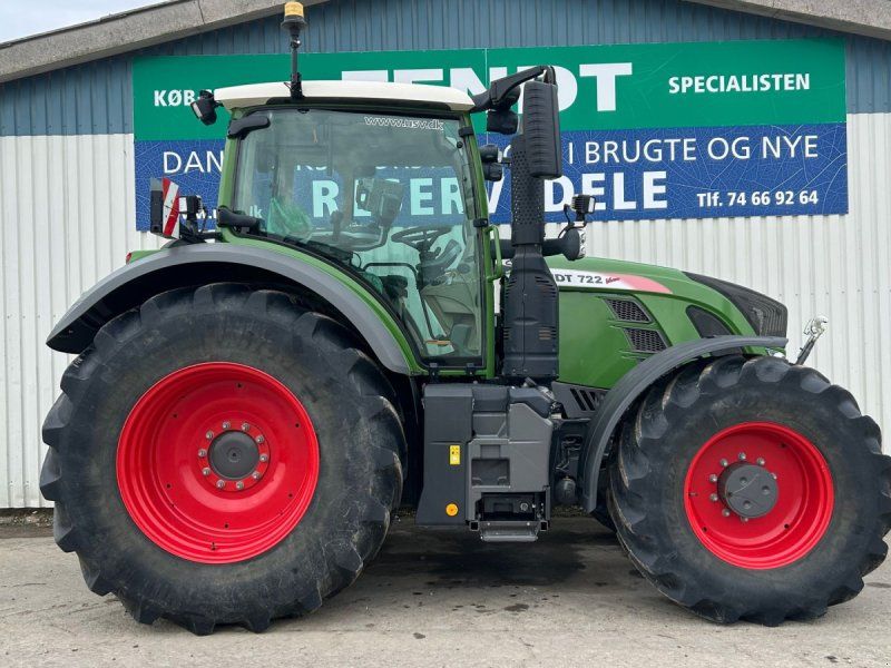 Fendt 722 Vario S4 Profi Plus  Med Front PTO