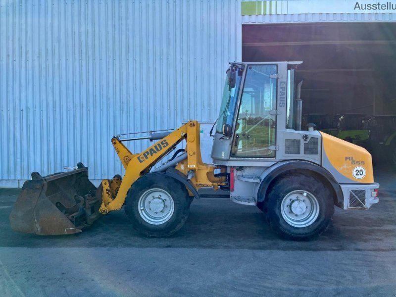 Paus RL 655, 3.2 to./ 3.35 m, Klapp- Schaufel, Palettengabel, EURO- A