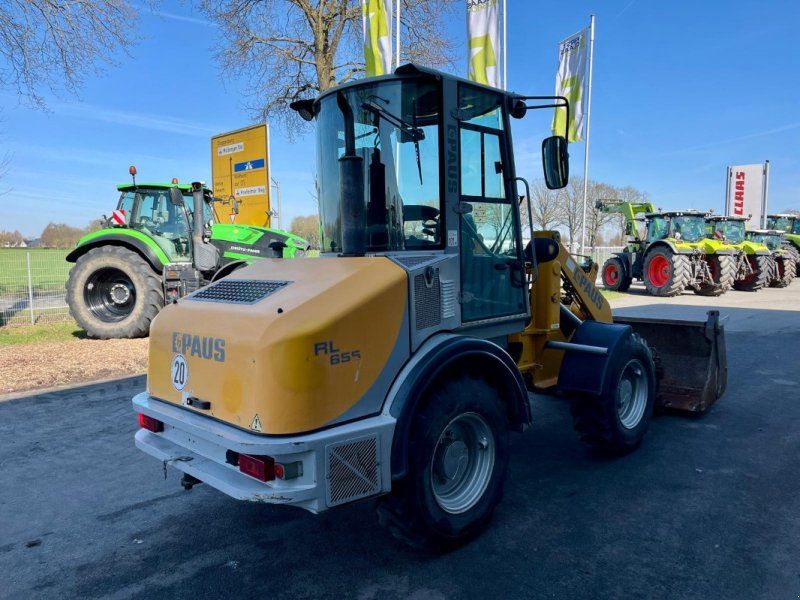 Paus RL 655, 3.2 to./ 3.35 m, Klapp- Schaufel, Palettengabel, EURO- A