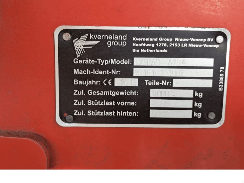 Kverneland Ixtrack A 2800