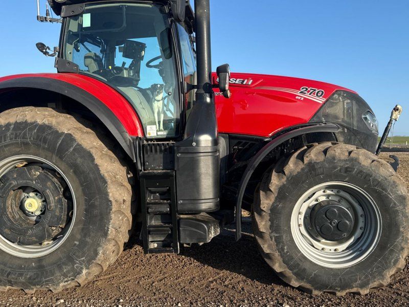 Case IH Optum 270 CVX Cvx, gps og hjulvægte