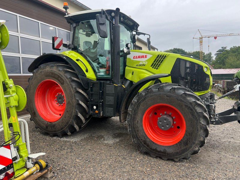 Claas Axion 870 CMATIC  CEBIS