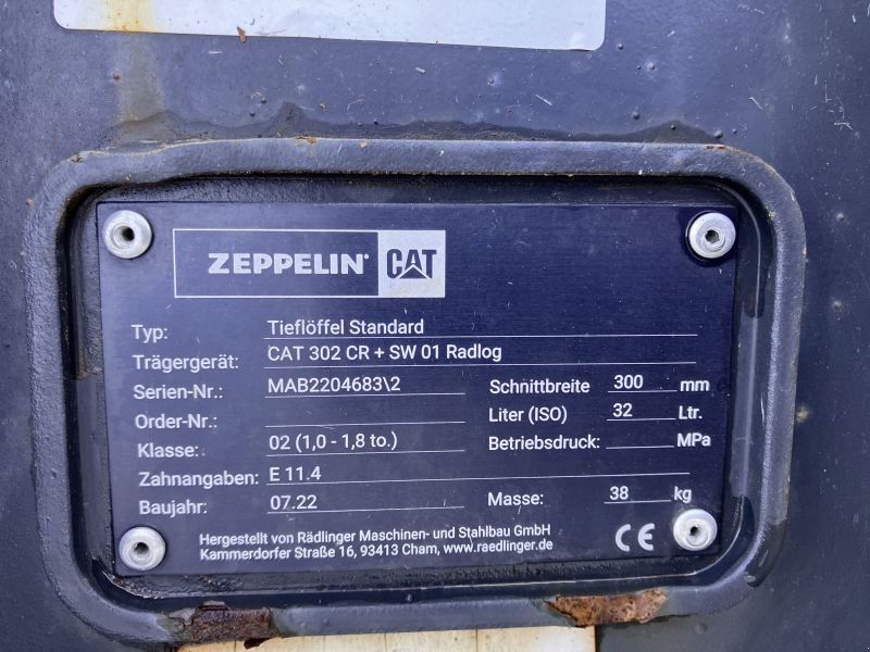 Caterpillar LÖFFEL 300MM MS01