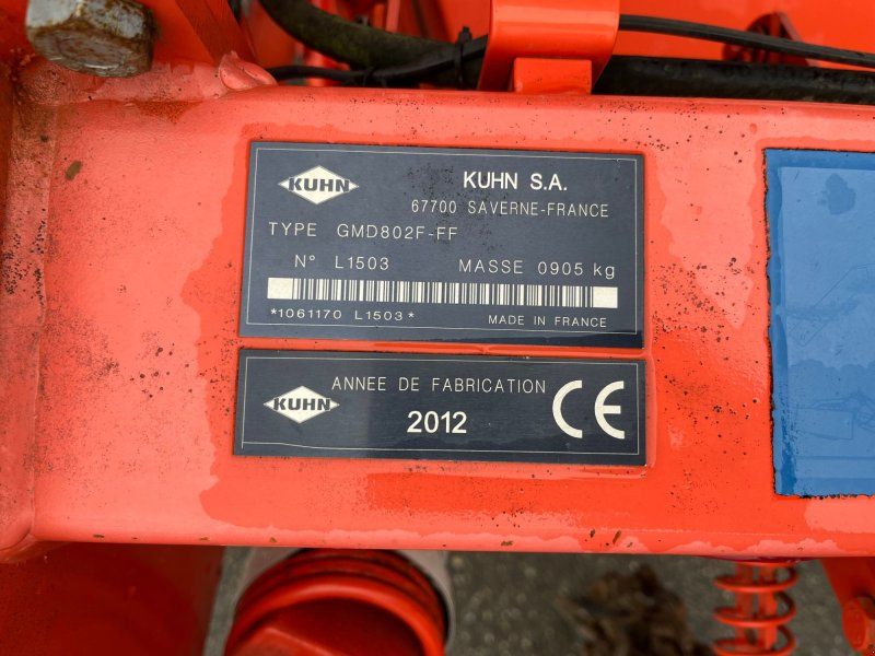 Kuhn GMD 802 FF