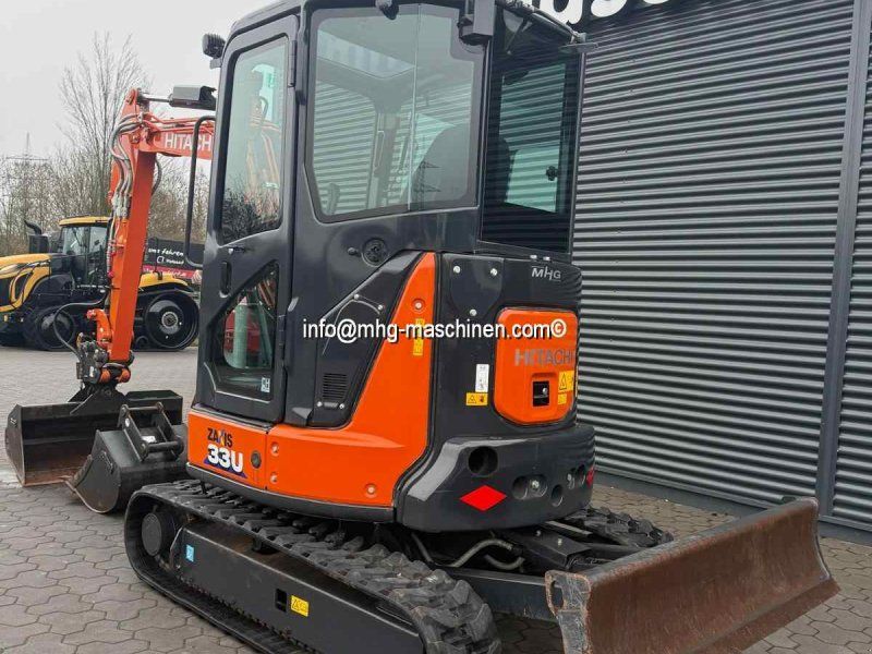 Hitachi ZX33U-6  nur 341 h, Klima