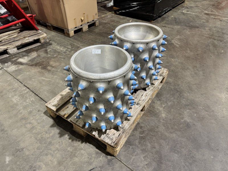 Brielmaier Stachelwalzen ALU-5-reihig mit Metallspitze