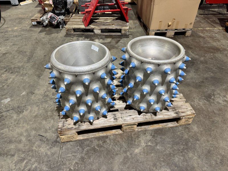 Brielmaier Stachelwalzen ALU-5-reihig mit Metallspitze