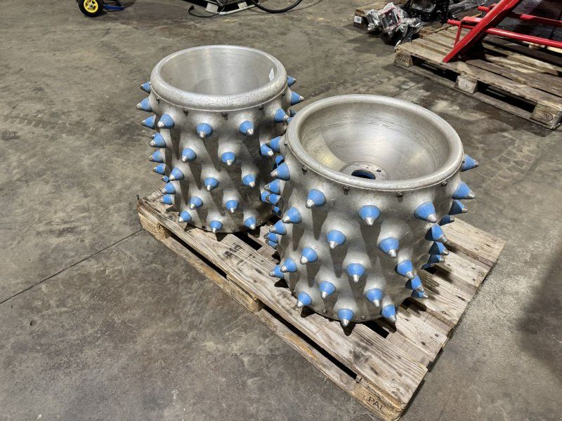 Brielmaier Stachelwalzen ALU-5-reihig mit Metallspitze