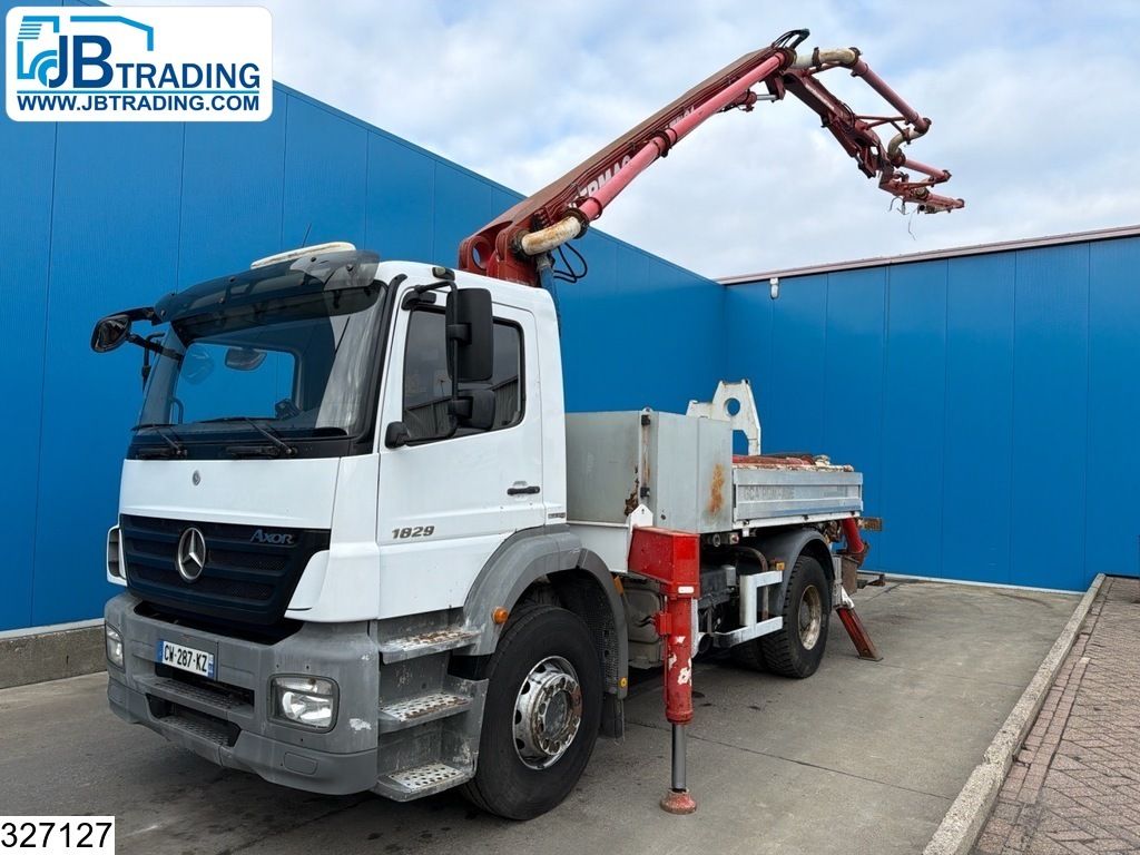 Mercedes Axor 1829 4x2, Leaf spring, Sermac