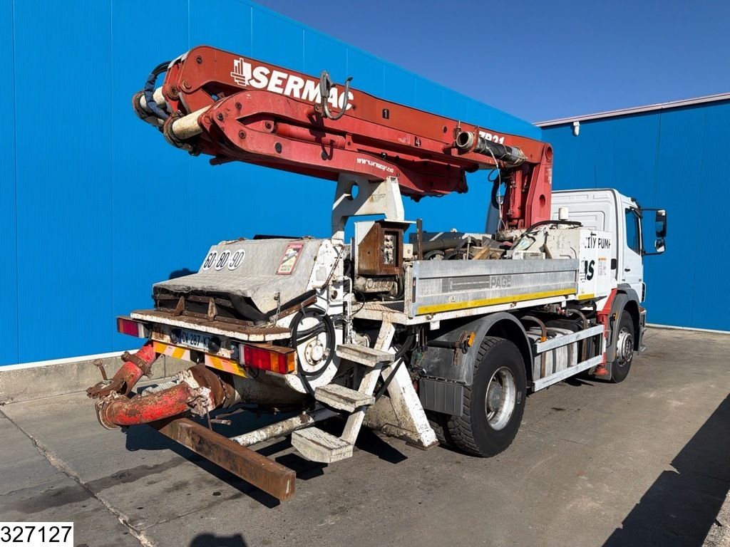 Mercedes Axor 1829 4x2, Leaf spring, Sermac