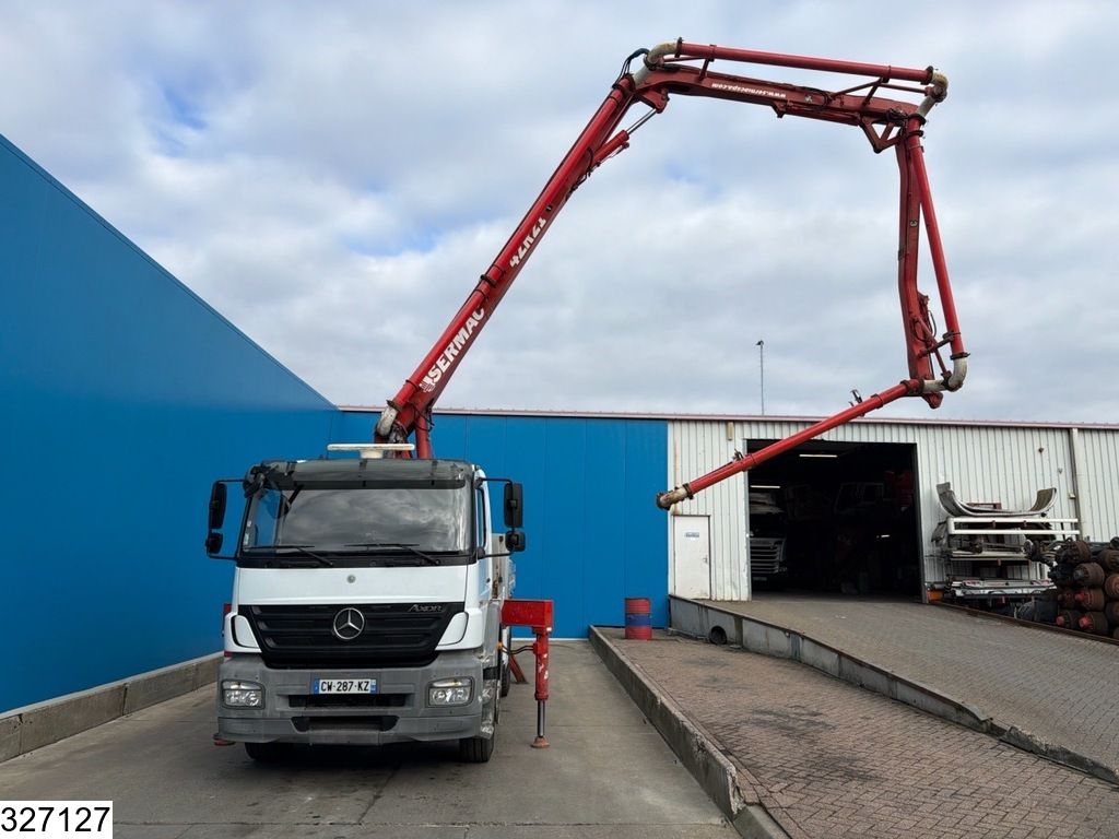 Mercedes Axor 1829 4x2, Leaf spring, Sermac