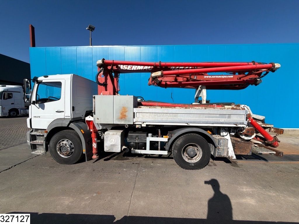 Mercedes Axor 1829 4x2, Leaf spring, Sermac