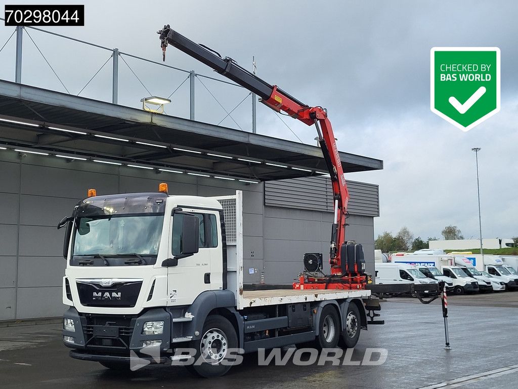 MAN TGS 26.360 6X2 Fassi F135A.0.22 Kran Crane Lift-Axle Automatic Euro 6