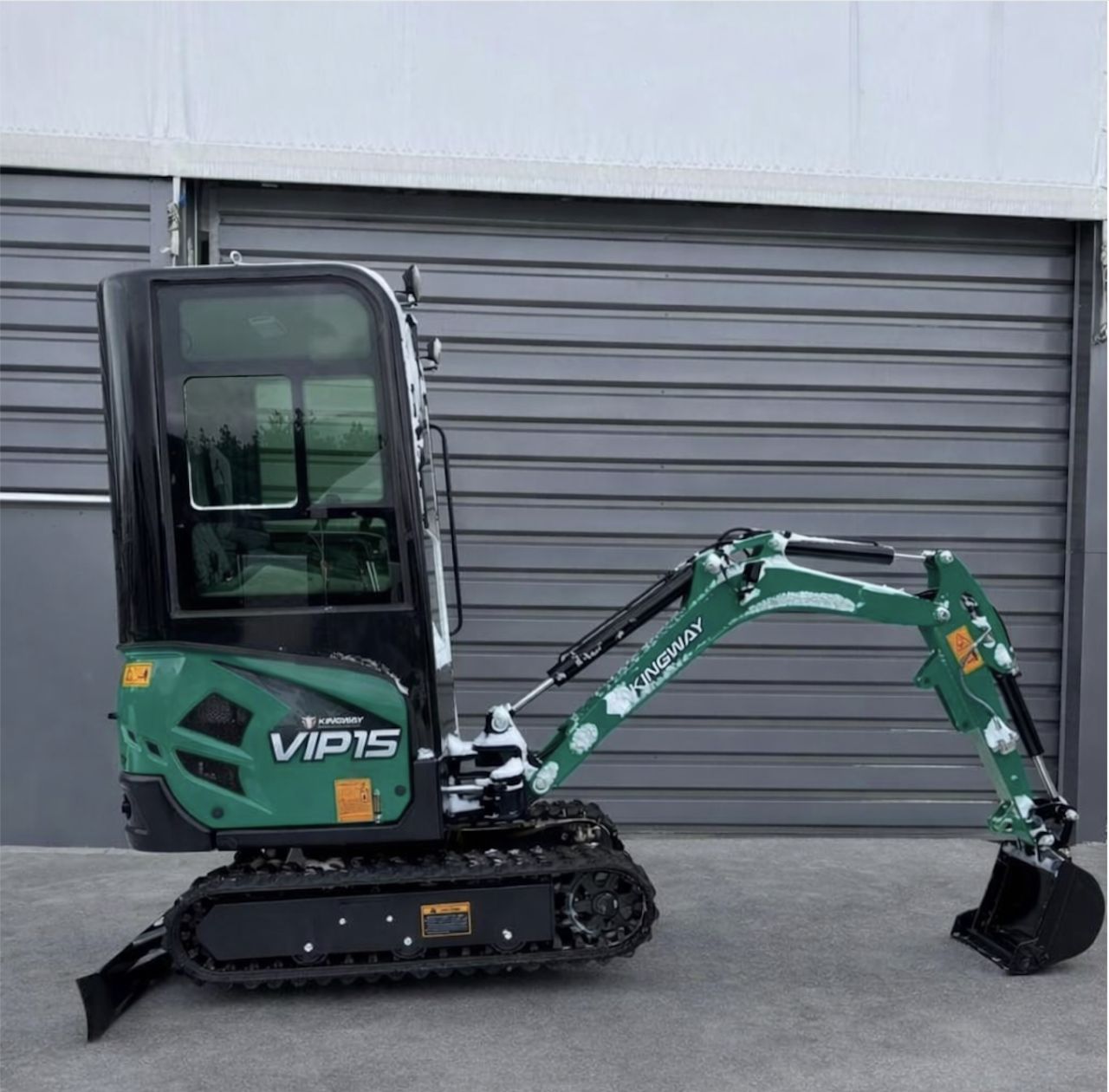 Graafmachine minigraver Kingway VIP15 Kubota GRATIS levering