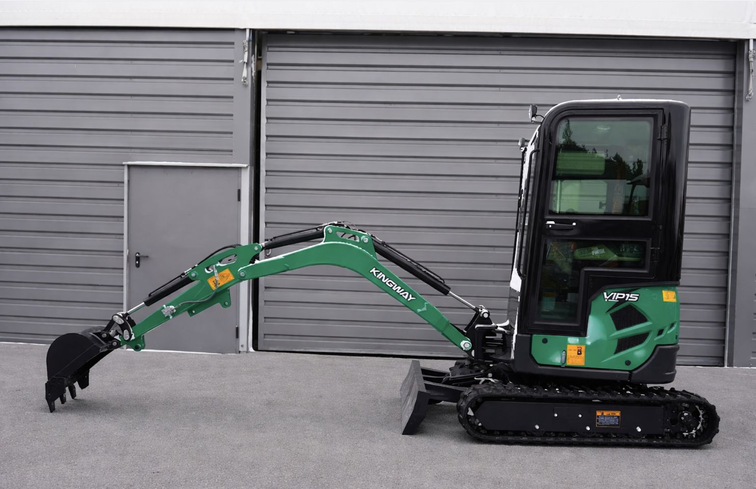 Graafmachine minigraver Kingway VIP15 Kubota GRATIS levering