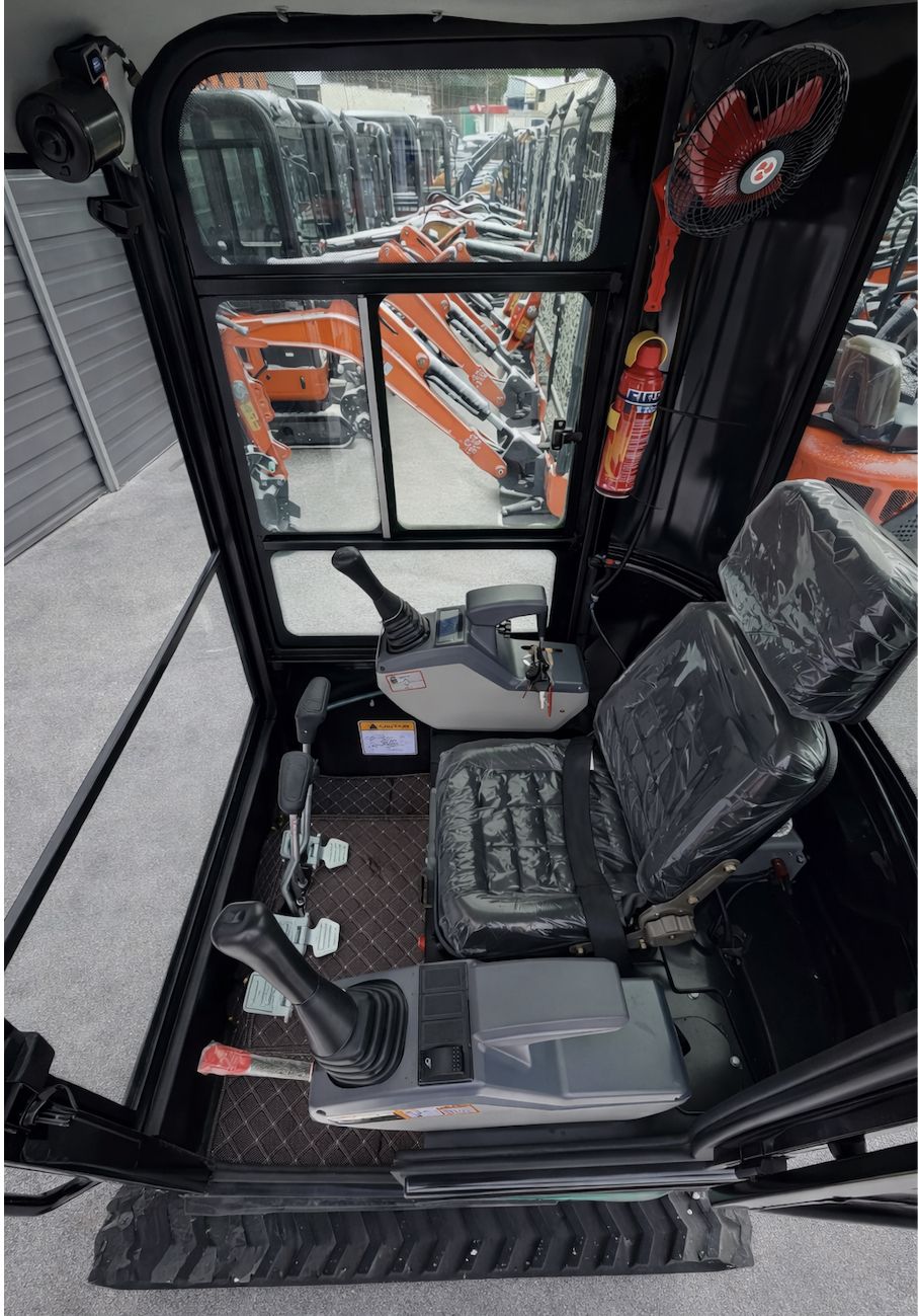 Graafmachine minigraver Kingway VIP15 Kubota GRATIS levering