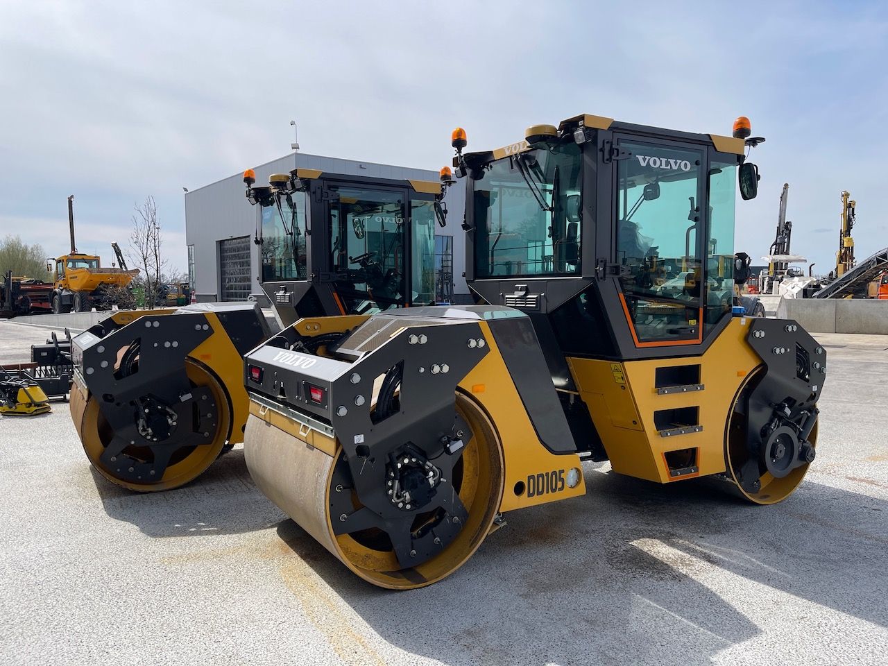Volvo DD105 Tandemwals