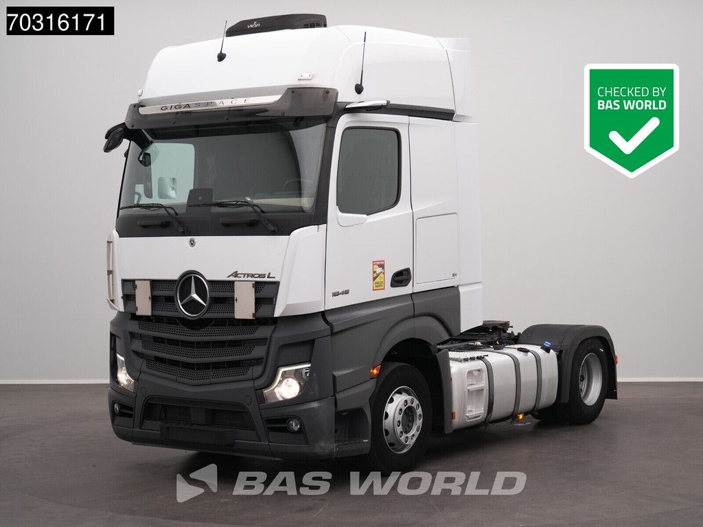 Mercedes Actros Actros L 1845 4X2 GigaSpace 2xTanks Standklima Navi