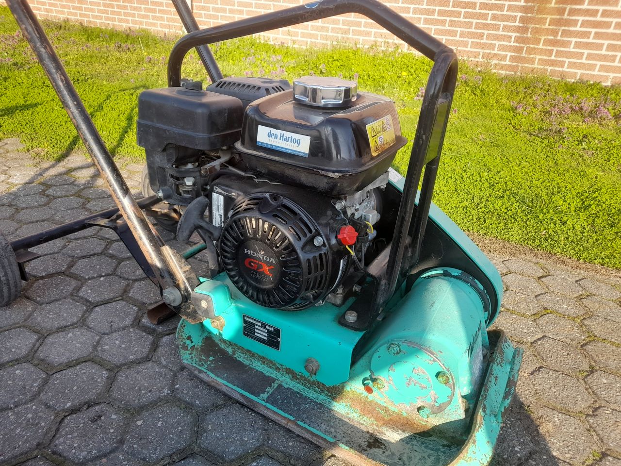 Mikasa diesel trilplaat Dynapac benzine trilplaat