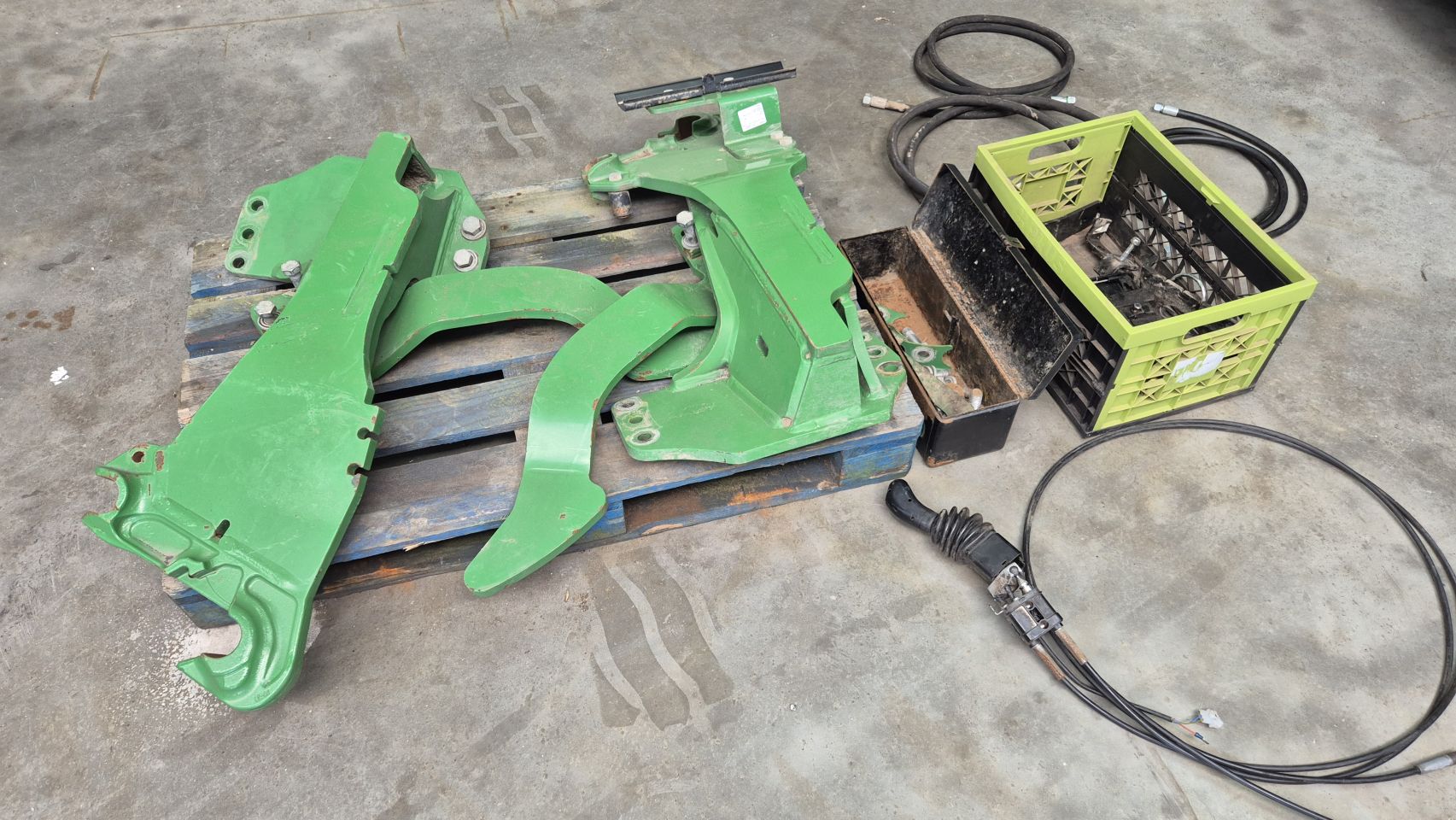 Mailleux voorlader aanbouwdelen voor John Deere