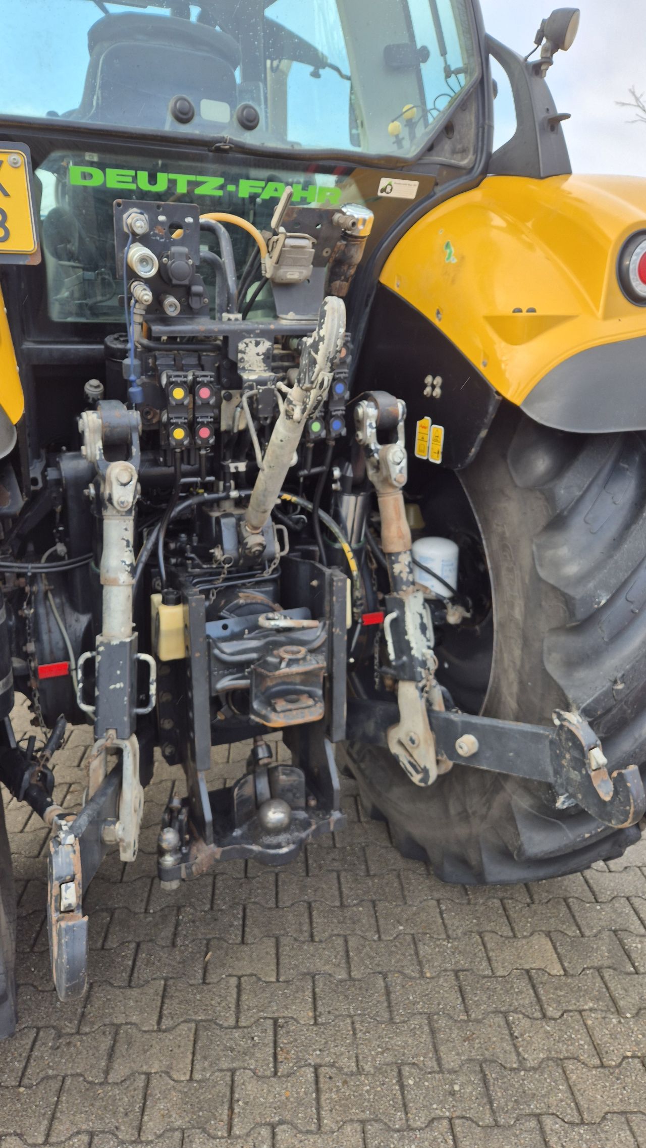 Deutz-Fahr Agrotron 6190 TTV met Lucht en Fronthef