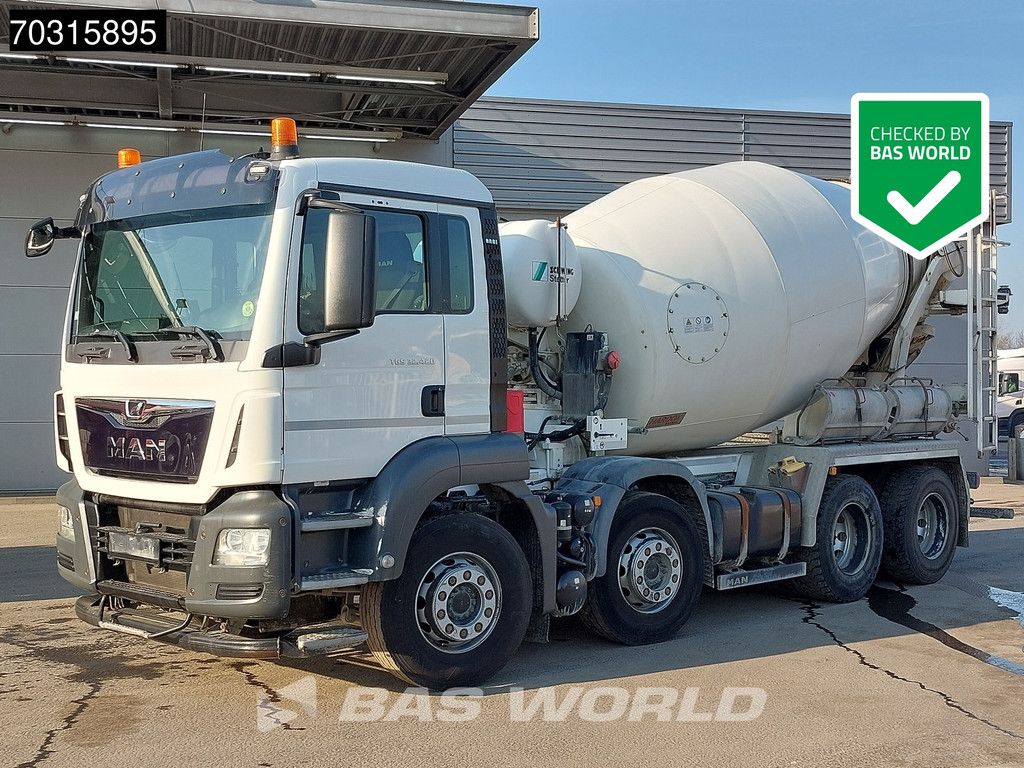 MAN TGS 32.420 8X4 9m3 Stetter Mixer Euro 6