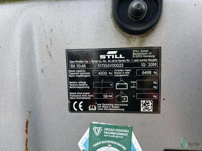 Gabelstapler Still RX 70-45 T 2019