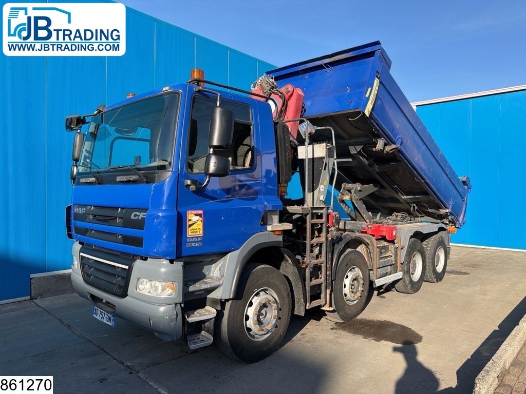 DAF CF 410 8x4, leaf suspension, manual transmission
