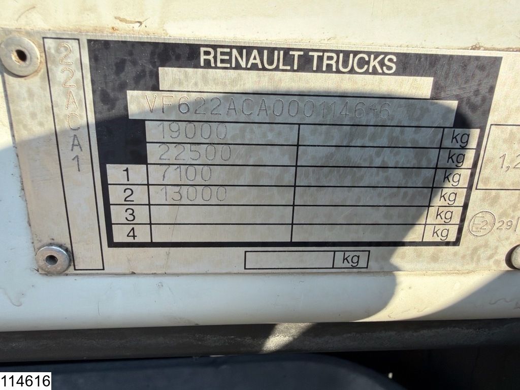 Renault Premium 260 EURO 3, Anteo, Tautliner