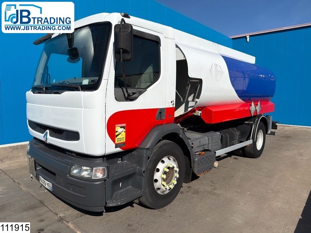 Renault Premium 270 Manual, Steel suspension, PTO,14420 liter, Fuel