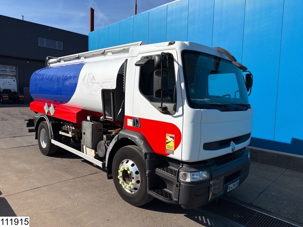 Renault Premium 270 Manual, Steel suspension, PTO,14420 liter, Fuel