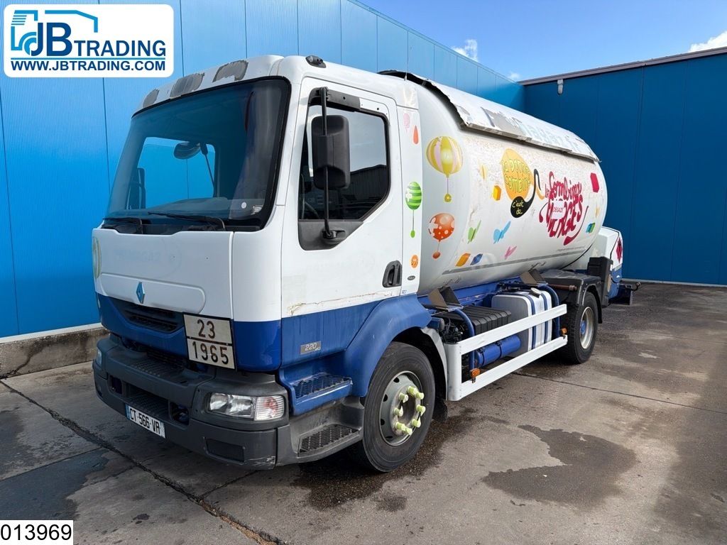 Renault Midlum 220 EURO 5, LPG, GPL, 14990 Liter, Telma