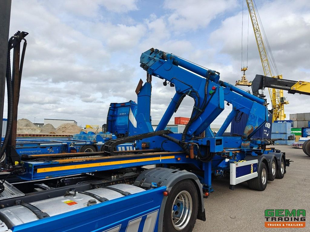 Schmidt S42S 3-Axle SAF - Ceptorn SideLoader 36T - ContainerStacking - Extended Boom - Remote Control - Lift/Steering Axle