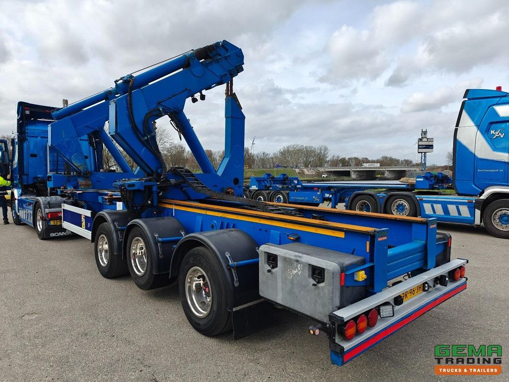 Schmidt S42S 3-Axle SAF - Ceptorn SideLoader 36T - ContainerStacking - Extended Boom - Remote Control - Lift/Steering Axle