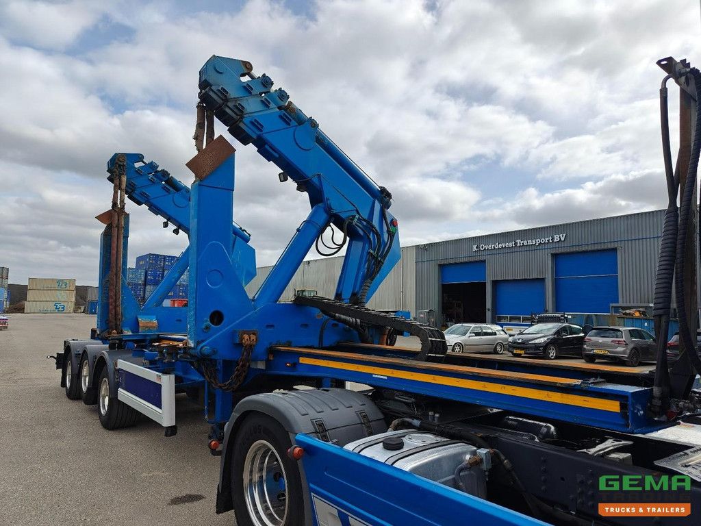 Schmidt S42S 3-Axle SAF - Ceptorn SideLoader 36T - ContainerStacking - Extended Boom - Remote Control - Lift/Steering Axle
