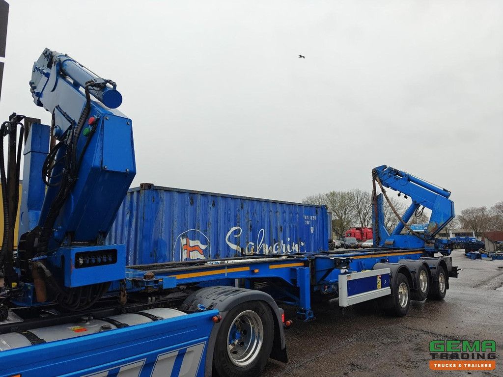 Schmidt S42S 3-Axle SAF - Ceptorn SideLoader 36T - ContainerStacking - Extended Boom - Remote Control - Lift/Steering Axle
