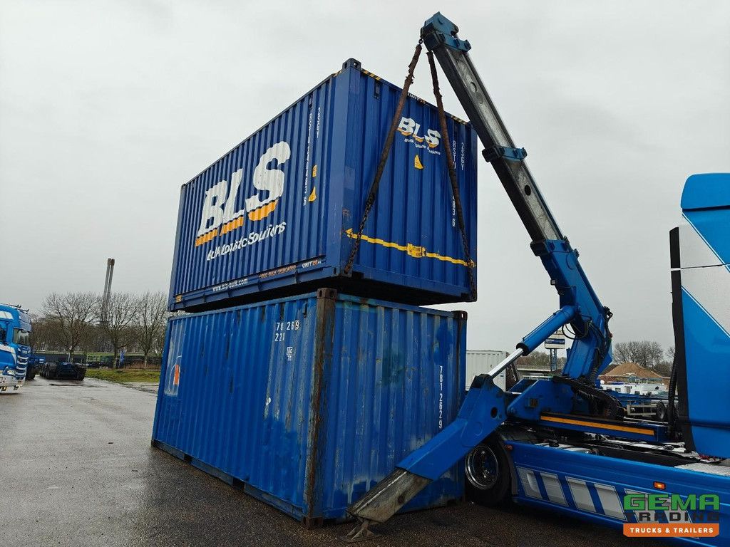 Schmidt S42S 3-Axle SAF - Ceptorn SideLoader 36T - ContainerStacking - Extended Boom - Remote Control - Lift/Steering Axle