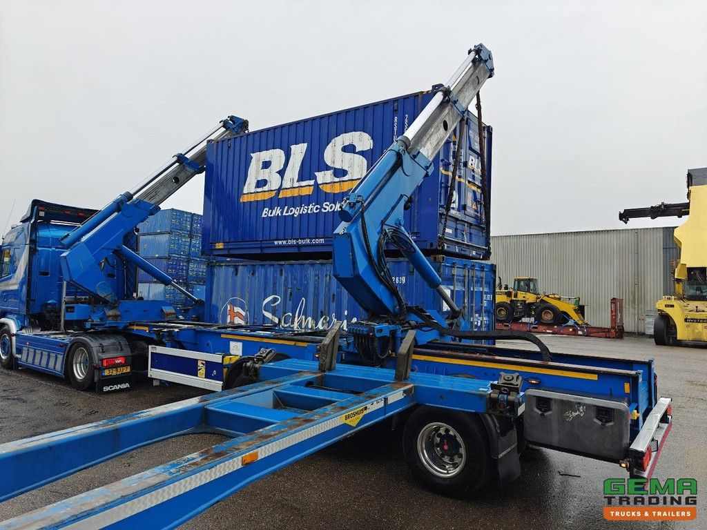 Schmidt S42S 3-Axle SAF - Ceptorn SideLoader 36T - ContainerStacking - Extended Boom - Remote Control - Lift/Steering Axle