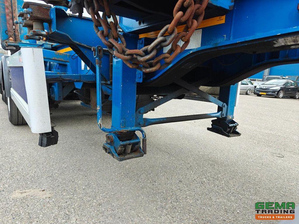 Schmidt S42S 3-Axle SAF - Ceptorn SideLoader 36T - ContainerStacking - Extended Boom - Remote Control - Lift/Steering Axle