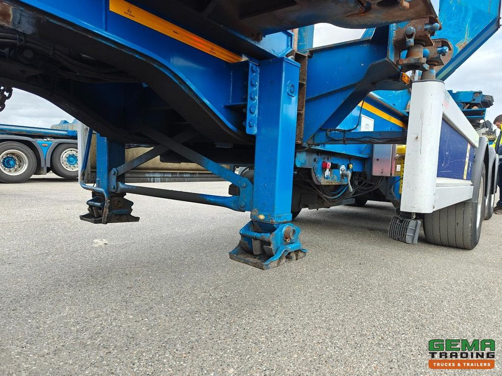 Schmidt S42S 3-Axle SAF - Ceptorn SideLoader 36T - ContainerStacking - Extended Boom - Remote Control - Lift/Steering Axle