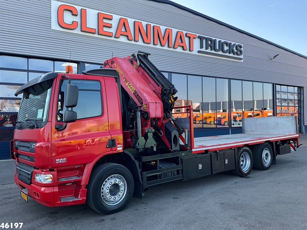DAF FAN 75 CF 310 Euro 5 Palfinger 36 Tonmeter laadkraan + Fly jib