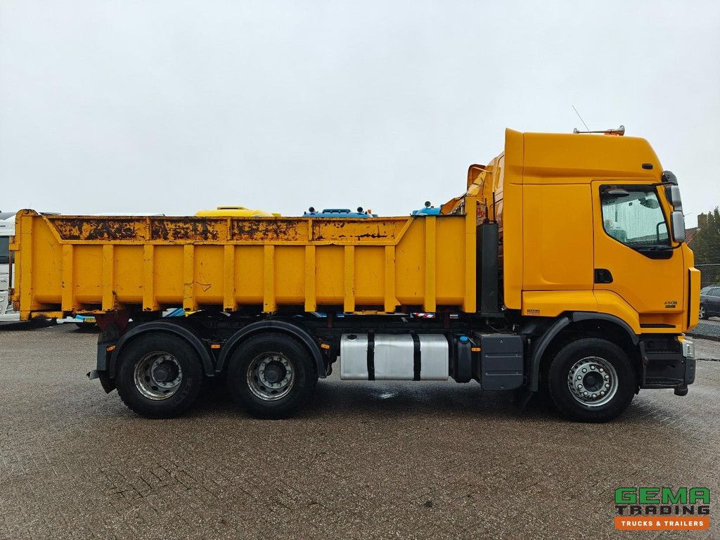 Renault Premium Lander 450 6x4 Slaapcab Euro5 - Kipper/Trekker - DubbelGebruik - Rockinger - 160.000km
